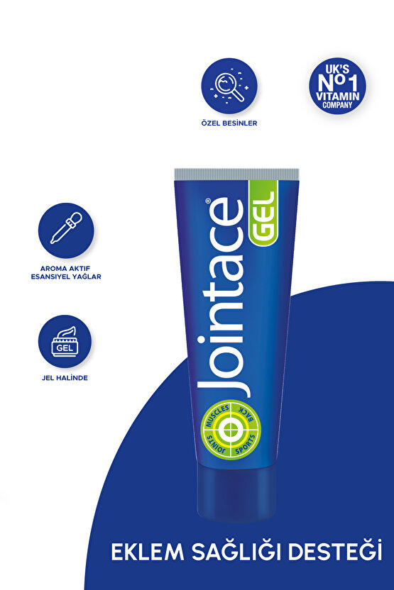 Glukozamin, Kondroitin ve Aromatik Yağlar İçeren Masaj Jeli 75 ml