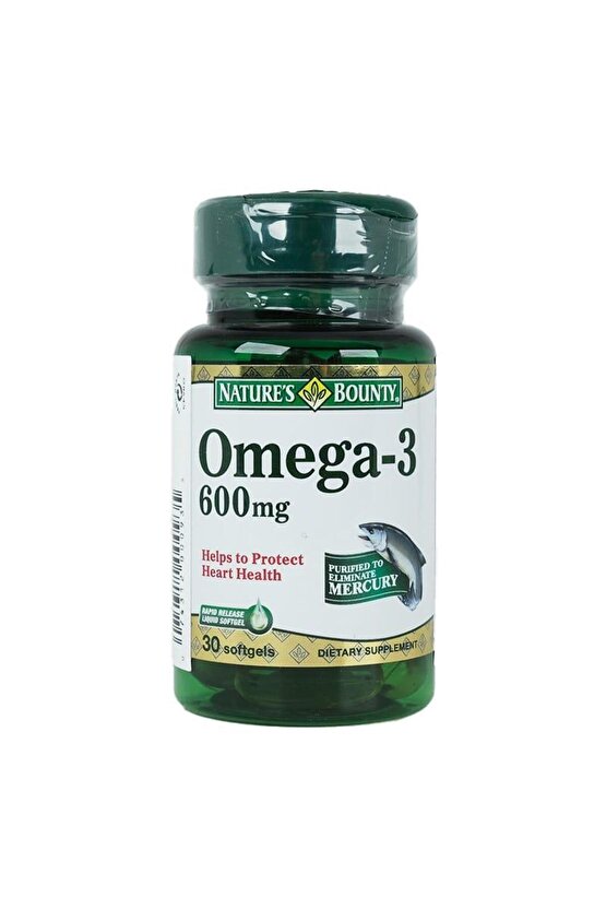 Omega-3 600 mg 30 Softgel