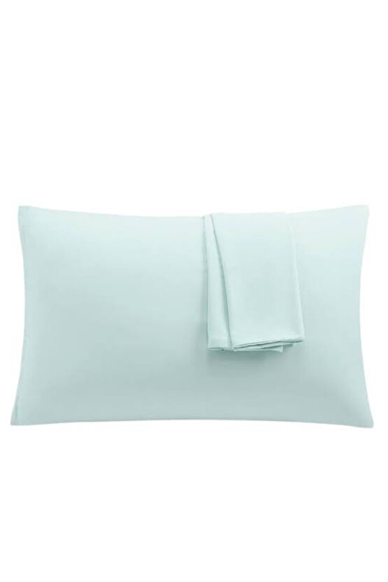 %100 Cotton (PAMUK) 2 Adet Mint(50X70) Cm Yastık Kılıfı Pillow Case