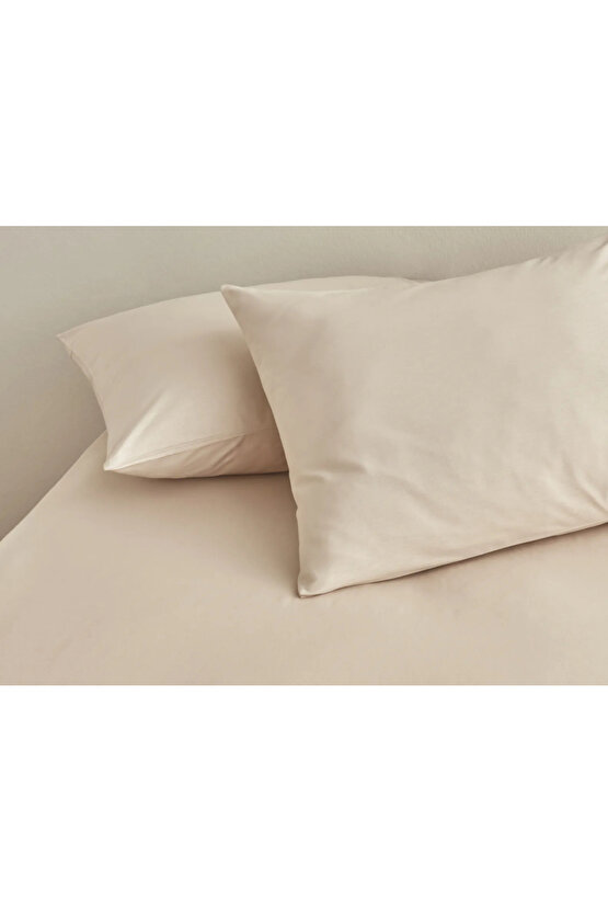 %100 COTTON(PAMUK) 2 ADET 50x70 cm YASTIK KILIFI PİLLOW CASE ECRU
