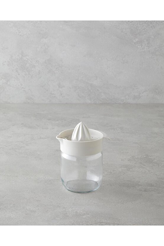 Zoe Cam Limon Sıkacağı 425 ml Krem