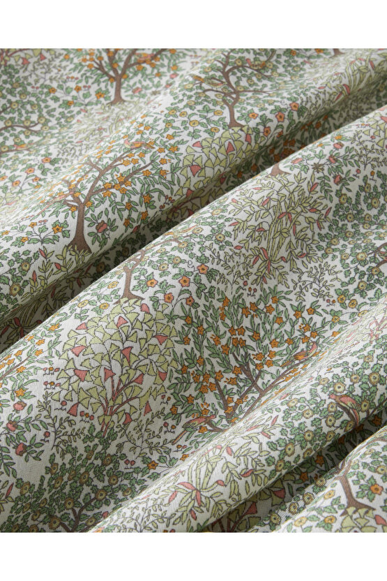 Serenade Kolay Ütülenir Tek Kişilik Nevresim Seti 160x220 cm Yeşil