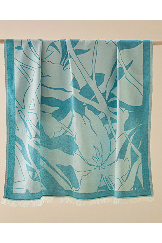 Alicia Pamuk Koltuk Şalı Yeşil