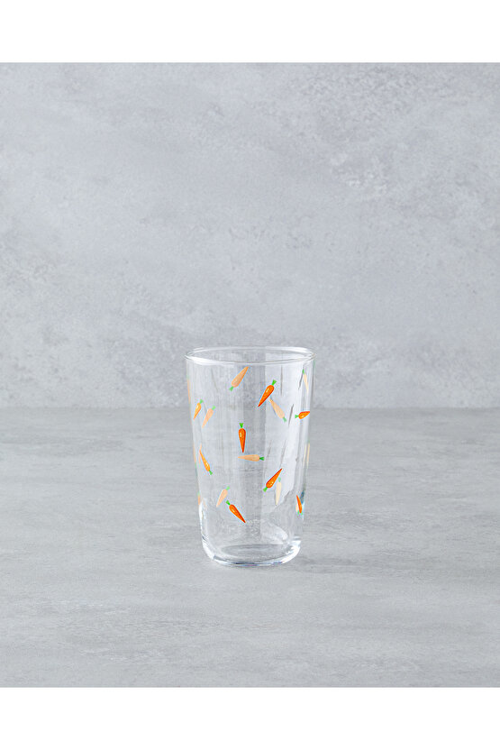 Carrot Cam 3lü Bardak 400 ml Turuncu