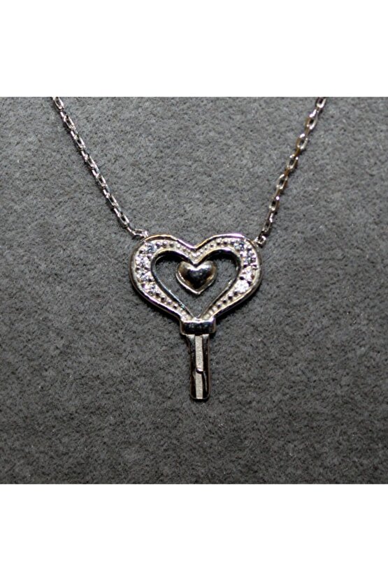 Iki Kalpli Anahtar Kolye