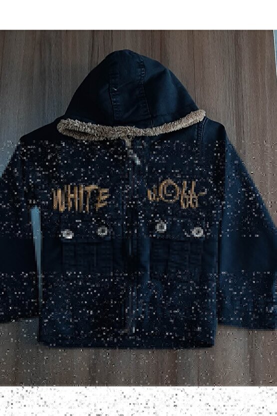 Erkek Çocuk Içi Peluş Jean Ceket