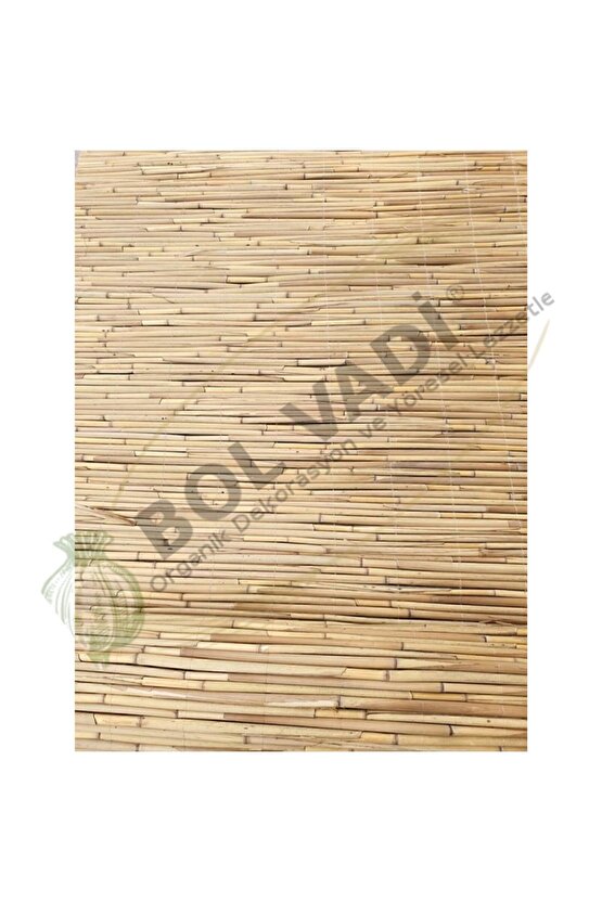 1.5M X 2.5M Afyonkarahisardan Misina Ipli Doğal Bambu Kamış Çit,bahçe Çiti,hasır Çit, Gölgelik