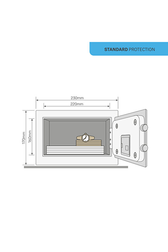 Kollu Kasa - Mini Boy - Mavi - Ysv170db1b
