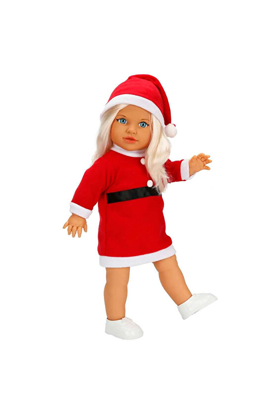 Oyuncak Bebek Yılbaşı Kostümlü ve Günlük Kıyafetleri İle Birlikte 45 Cm