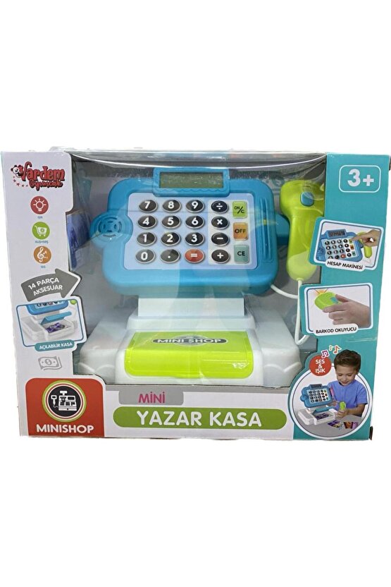 Kutulu Işıklı Sesli Dokunmatik Yazar Kasa