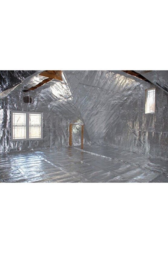 6mm- 100x100cm Alüminyum Folyolu Kendinden Yapışkanlı Oto Ses Ve Isı Yalıtım Malzemesi 6-mm 100x100