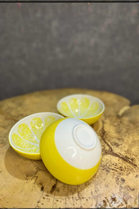 6’lı Seramik Mini Kase Seti – Çerezlik, Sosluk ve Sunumluk Kase Takımı