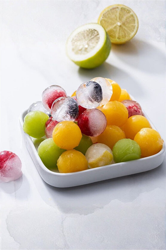 Lunara Silikon Küre Buz Kalıbı 22x5,5 cm - Sızdırmaz - Kolay Çıkarılabilir