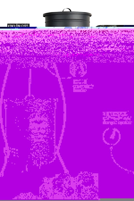 2 Katlı Metal Patates Soğanlık Kovası Çeyizlik Sebzelik Saklama Kabı - Siyah