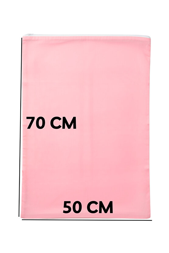 2 li Yastık Kılıfı Seti Renkli Ütülenebilir Dayanıklı Yırtılmaz Soft Premium Düz Fermuarlı 50x70 CM