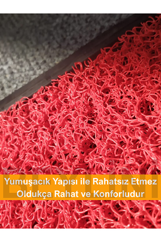 Dezenfektan Hijyen Paspası Dış Kapı Ev Ofis Apartman Giriş Halısı Kıvırcık Paspas Kaydırmaz Havuzlu