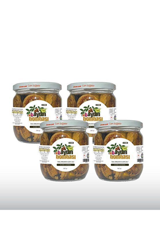 İNCİR CEVİZ ÇÖREKOTU VE ZEYTİNYAĞLI NATURAL KÜR BRÜT 580 GRAM* 4 ADET