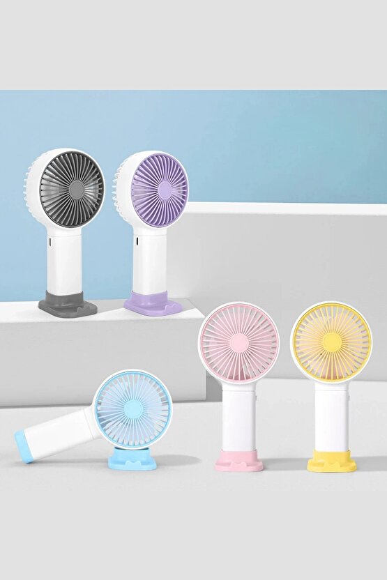 Taşınabilir Şarjlı Mini El Vantilatörü