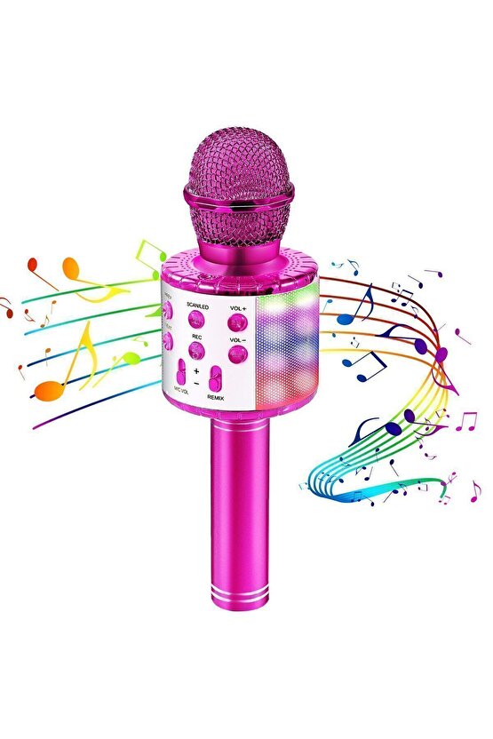 Kareoke Mikrofonu Bluetooth Mikrofon