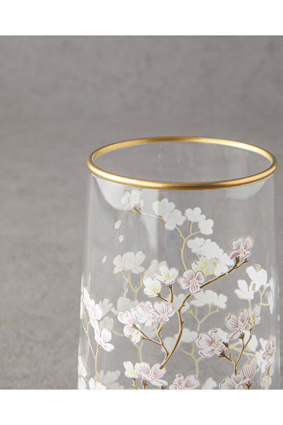 Sakura Dream Cam Bardak Şeffaf