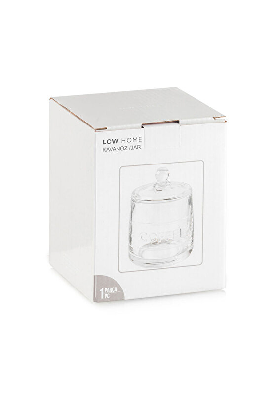 UZG Storedan Stilinizi Oluşturun | Cam Kahve Kavanozu 8 cm