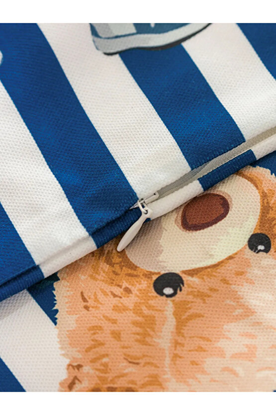 LCW HOME Karişik Ayı Teddy Baskılı Kırlent Kılıfı 45x45 cm