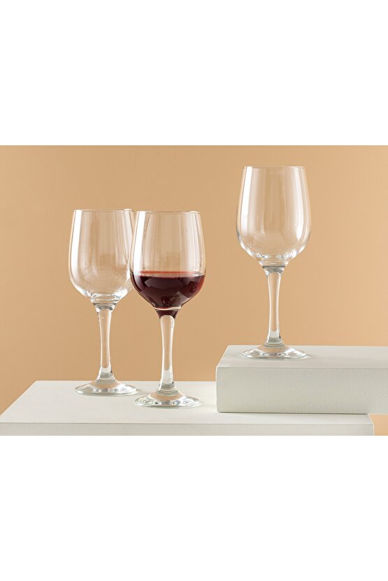 Palma Cam 3lü Kadeh 395 ml Şeffaf