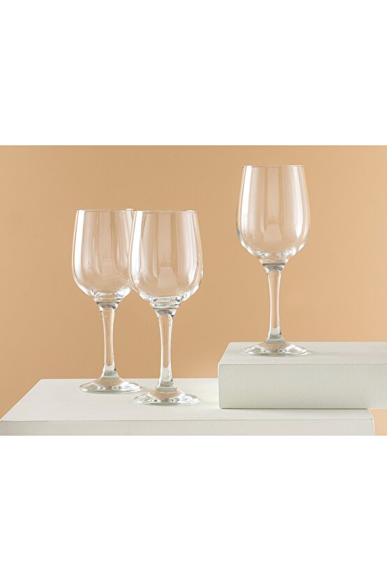 Palma Cam 3lü Kadeh 395 ml Şeffaf