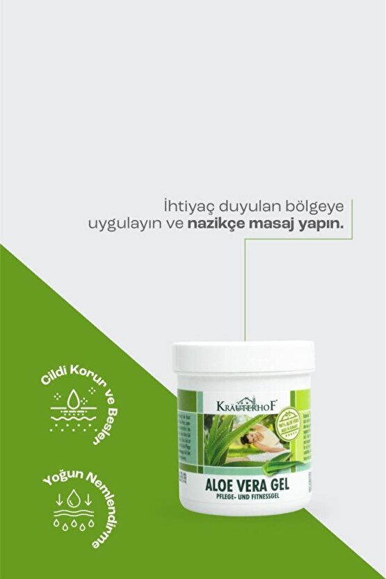 Aloe Vera Nemlendirici Vücut Jeli 100 ml x2 Adet