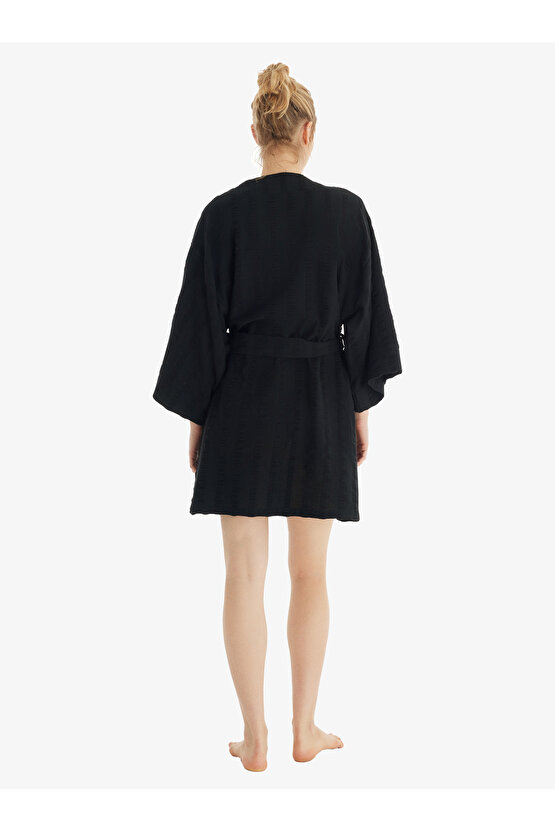 Kadın Kaftan 10725 - Siyah