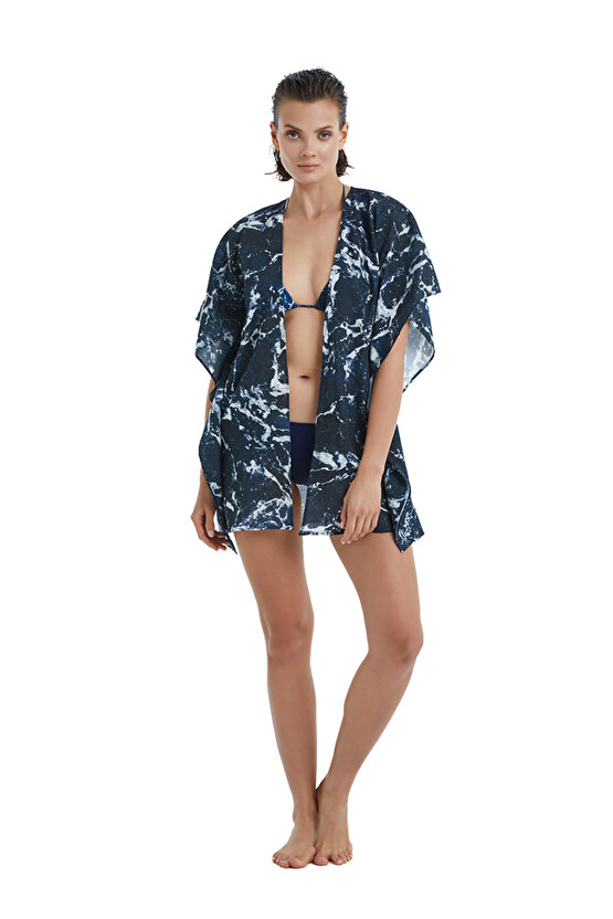 Kadın Pareo 10581 - Desenli