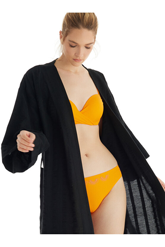 Kadın Kaftan 10725 - Siyah