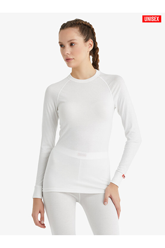 Unisex Termal Tişört 2. Seviye 9259 - Beyaz