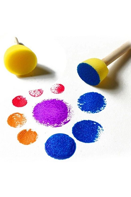 Sünger Tampon 4 Farklı Boy Baskı Süngerleri