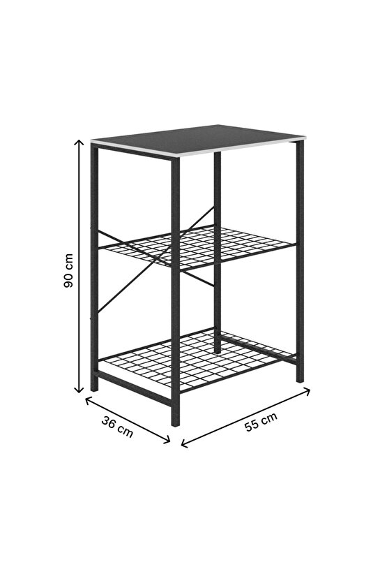 Çok Amaçlı Mutfak Rafı Bangosu Masa Dar