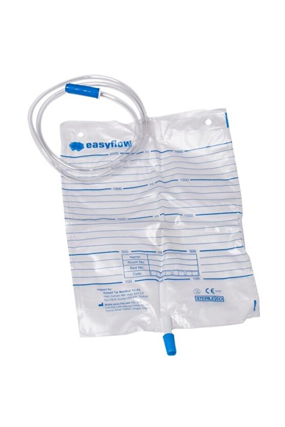 Steril Idrar Torbası Düz Musluk 10 Lu Paket