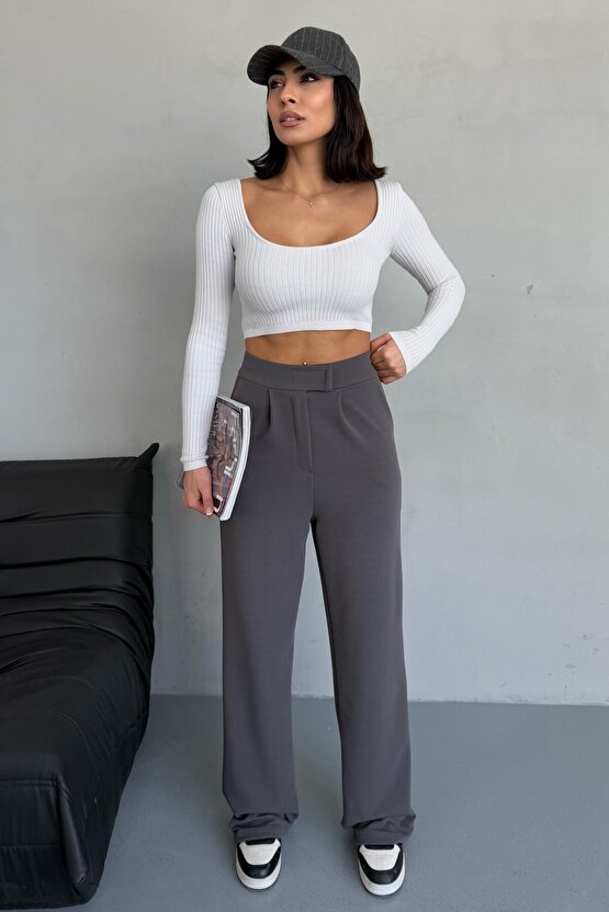 Ispanyol Paça Fitilli Toparlayıcı Pantolon