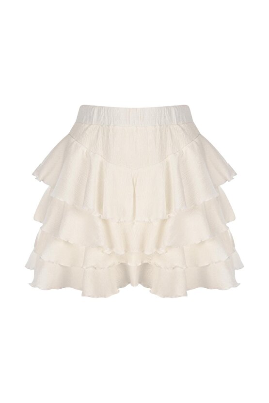 Kadın Mykonos Etek - Iç Göstermez