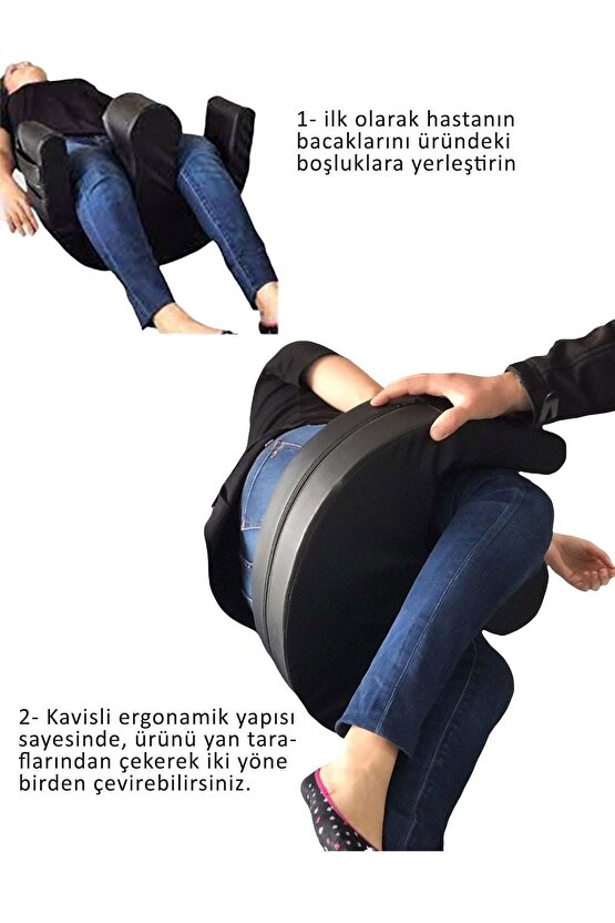 Yatan Hasta Döndürme Kaldırma Aparatı Hasta Çevirme Süngeri