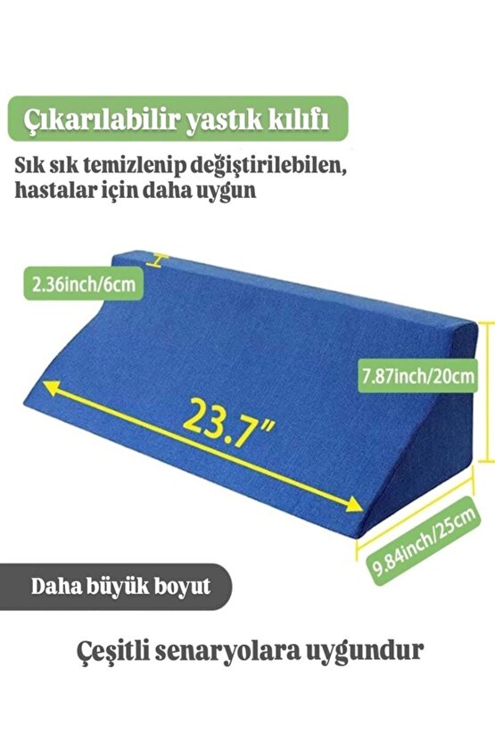 Yükseltilmiş Vücut Hizalaması Yastığı