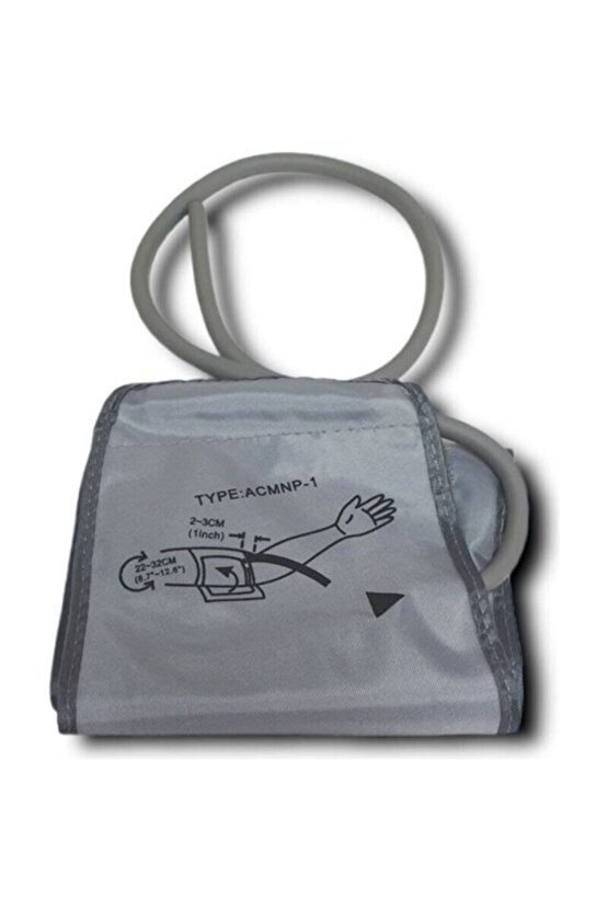 Pilli Yedek Manşon Dijital Tansiyon Aletleri Için (22-32 Cm Genişlik) Yok Kol Manuel