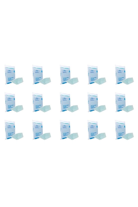 Şampuanlı Hasta Silme Vücut Temizleme Süngeri (300 Adetli)