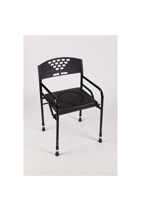 Deri Döşemeli Hasta Klozeti Kapaklı Sandalye Tipi