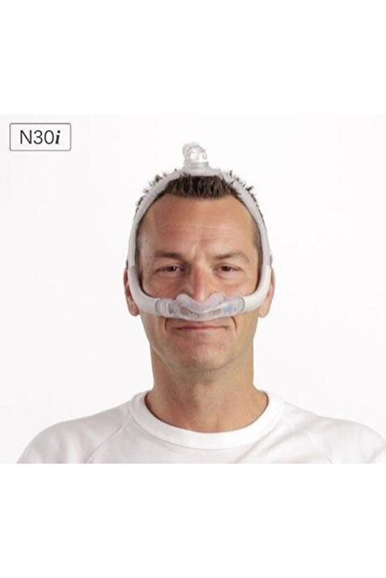 AirFit N30i CPAP Burun Maskesi STD Boy+ResMed S9 ve Air Serisi Filtre 2’li Paket