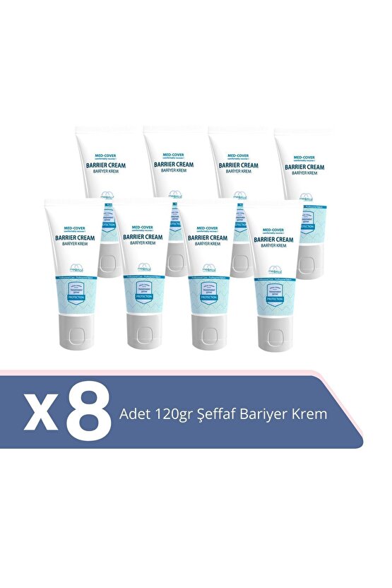 Şeffaf Bariyer Krem 120gr X 8 Adet