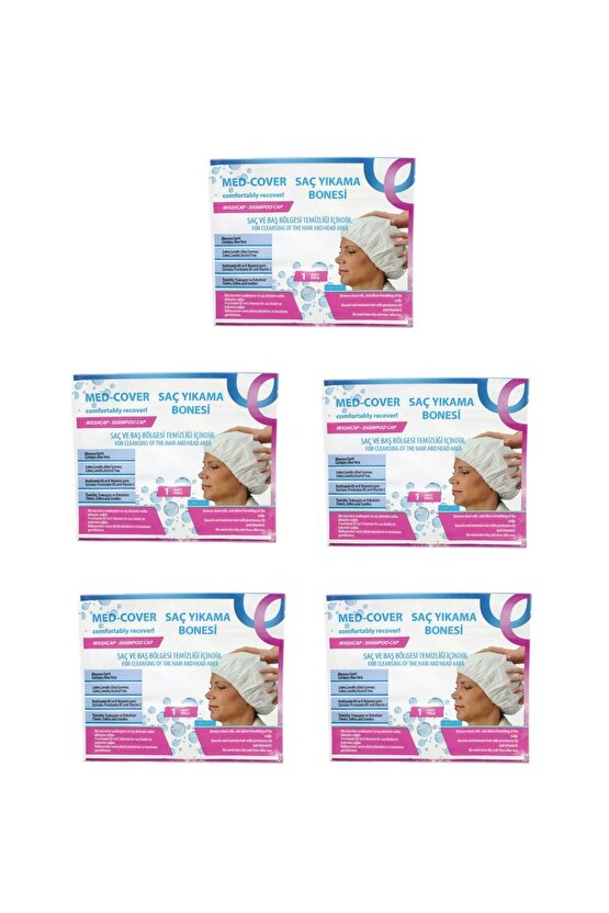 Saç Yıkama Bonesi 5 Adet