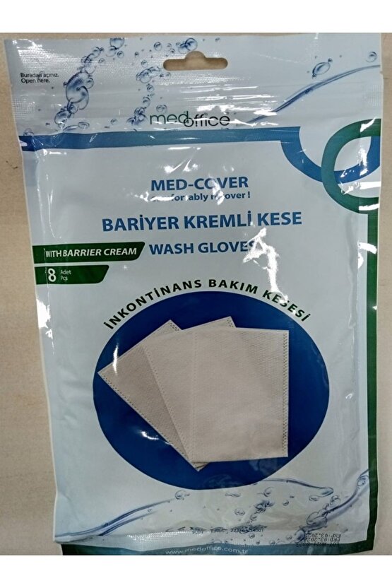 Med-cover Bariyer Kremli Kese 8li ( 3 Paket )