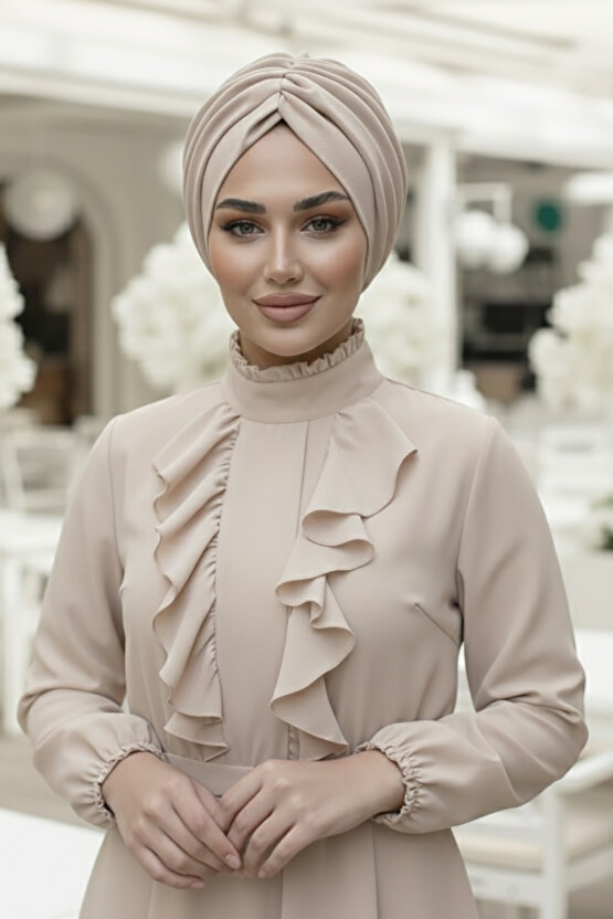 Kemik Rengi Büzgülü Salaş Bone