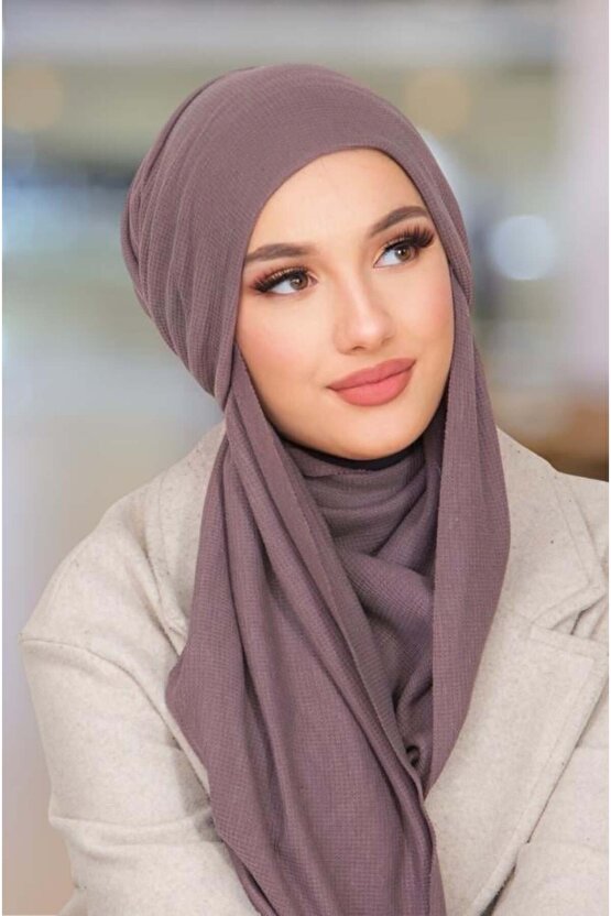 Vizon Kelebek Bone Şal