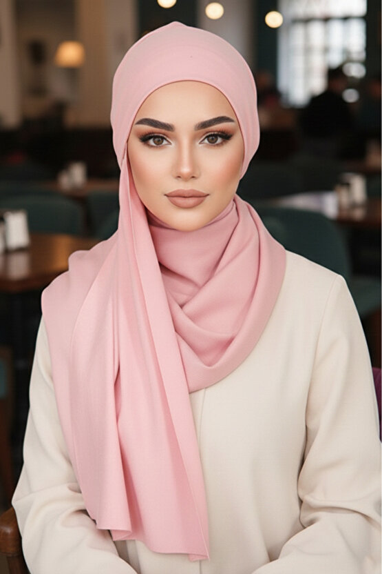 Pudra Kelebek Bone Şal